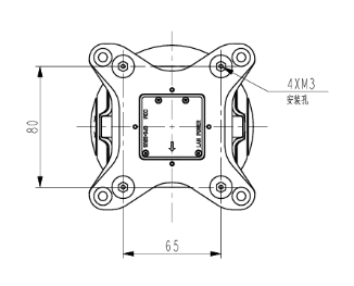 S108VC-NNV225T000L000两轴单光吊舱