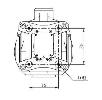 TZ130TA-HNV230T635L305三轴三光吊舱 TZ130TA-HNV230T635L305三轴三光吊舱