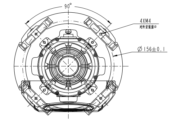 S185DA-Q两轴四框架双光吊舱 S185DA-Q两轴四框架双光吊舱