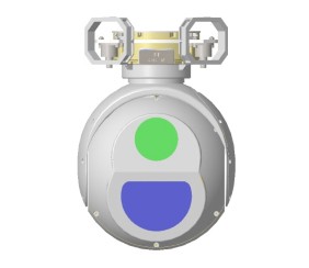 S185DA-Q两轴四框架双光吊舱