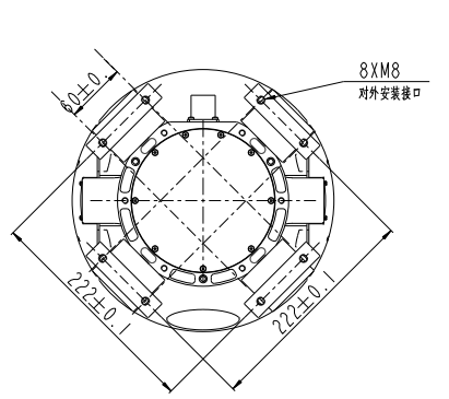 S260TC制冷两轴三光吊舱