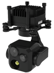 TZ101TA微型三轴三光吊舱